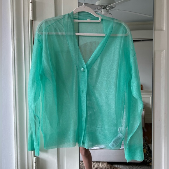 SNIDEL Sheer Knit Cardigan - Picture 2 of 5